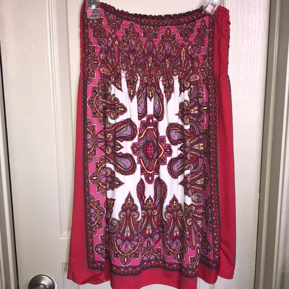Short Strapless Dress